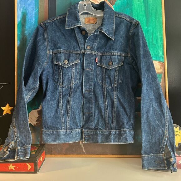 Levi's Other - Levi's 90s Classic Blue Denim Trucker Jacket Size 38